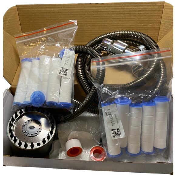 2 Turbocharged Shower Head Hand-held Spray 3 Mode Combo includes filters - A1080 - Picture 2 of 11